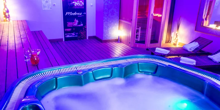 Valentínsky privátny wellness relax s poriadnou večerou