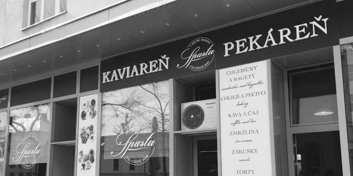 Vysokokvalitná káva Brosio s koláčom