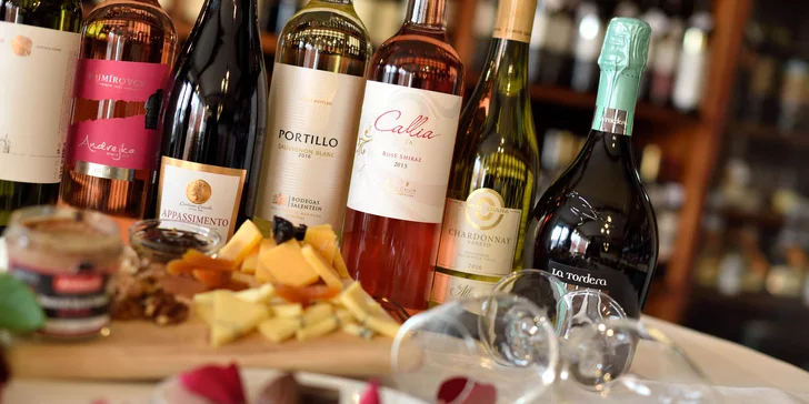 Dokonalý valentínsky večer s ochutnávkou vína vo WINE EXPERT
