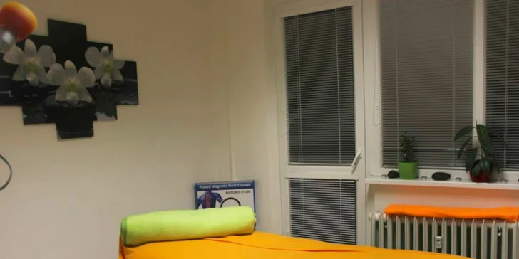 Zdravotná masáž s aloe vera zábalom alebo magnetoterapiou