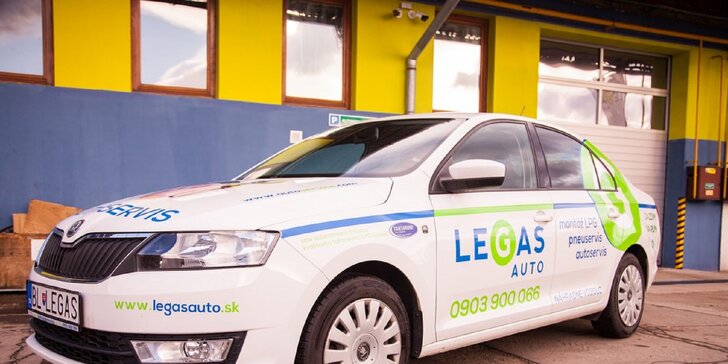 Všetko pre vaše vozidlo v Legas Auto!