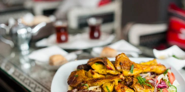 Arabské špeciality pre 2 osoby! Misa alebo gril tanier u Sindibada