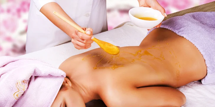 Klasická relaxačná a medová masáž v salóne Lucka