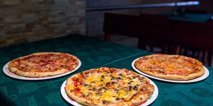 Vynikajúca pizza priamo na mieste alebo aj take away!