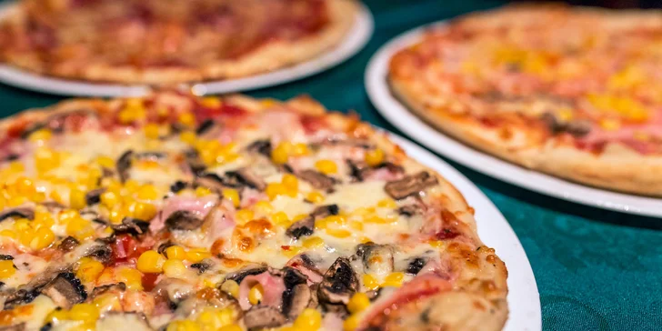 Vynikajúca pizza priamo na mieste alebo aj take away!