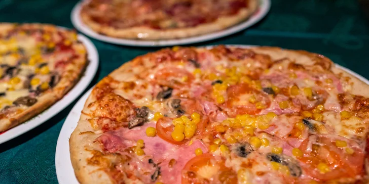 Vynikajúca pizza priamo na mieste alebo aj take away!