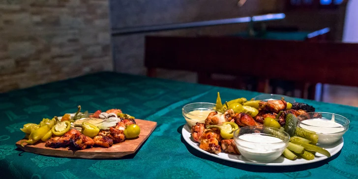 Grilované krídelká a detské menu v Bowling Pube!