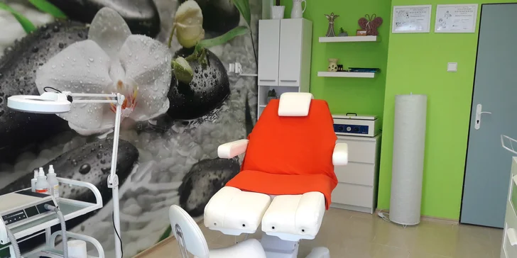 Medicinálna suchá pedikúra s možnosťou gél laku