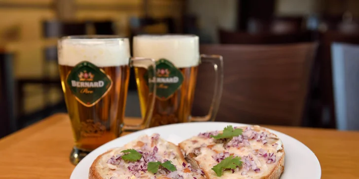 Hermelín alebo oškvarkový chlebík s pivkom v Chuťovke!