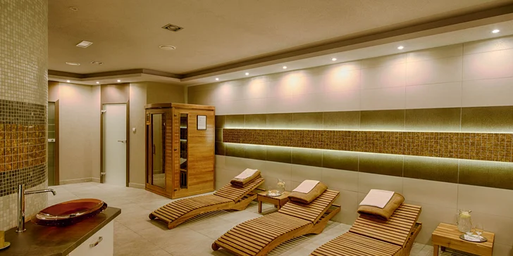 Romantická večera aj s privátnym wellness pre 2 osoby