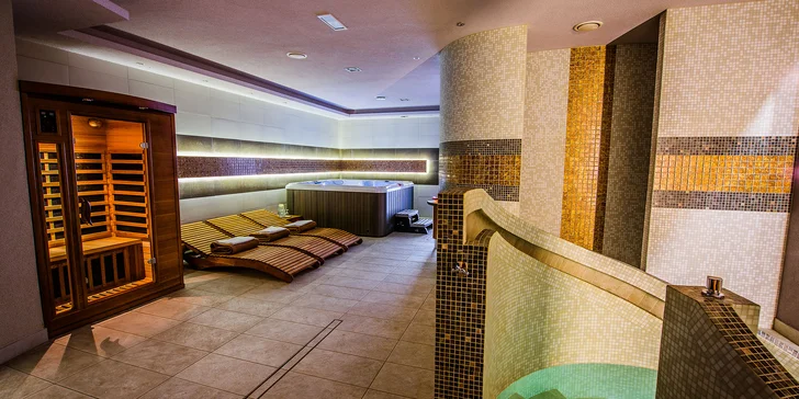 Romantická večera aj s privátnym wellness pre 2 osoby