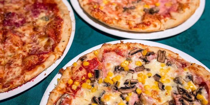 Vynikajúca pizza priamo na mieste alebo aj take away!