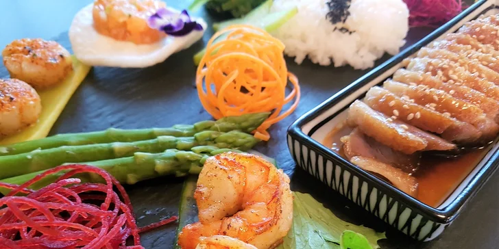 Japonské degustačné menu pre 2 osoby
