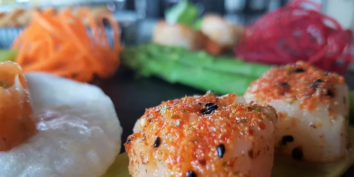 Japonské degustačné menu pre 2 osoby