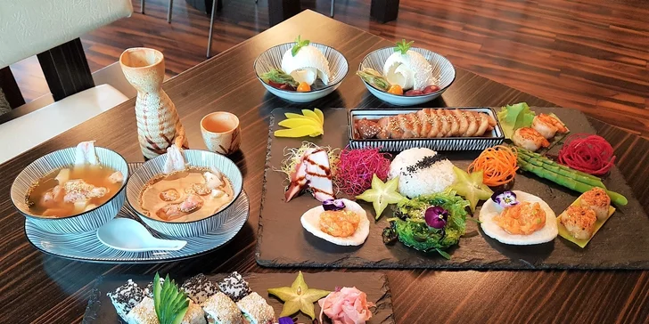 Japonské degustačné menu pre 2 osoby