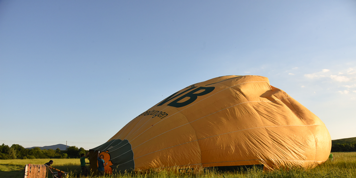 Vyhliadkový let balónom ponad Košice a okolie