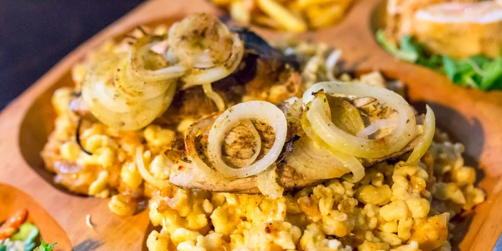 Degustačný lopárik s dezertom plný lásky