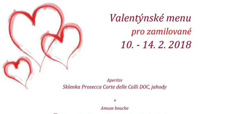 Valentínsky pobyt s večerou na zámku vr. variantov s masážou