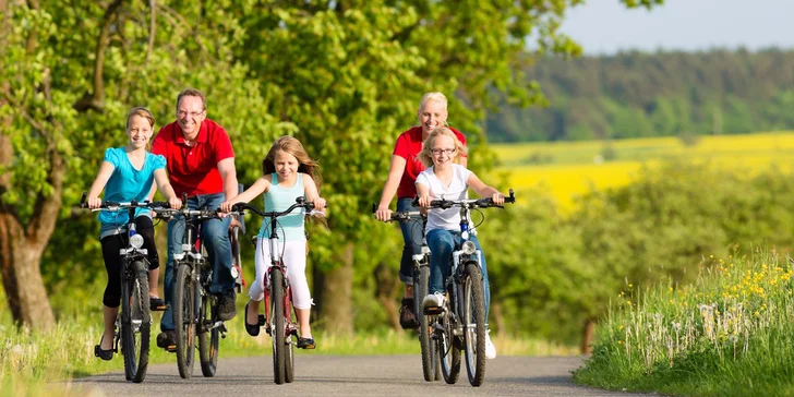 Apartmány s raňajkami pre rodinu či partiu: cyklovýlety a možnosť degustácie vín