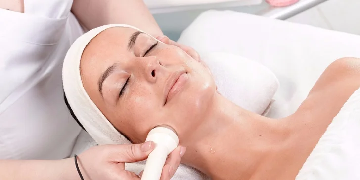 Ošetrenie pleti galvanickou žehličkou, čistenie skin scrubberom alebo kompletné ošetrenie pleti