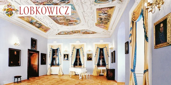2 vstupenky na prehliadku do úchvatného Lobkowiczkého paláca s unikátnou umeleckou zbierkou
