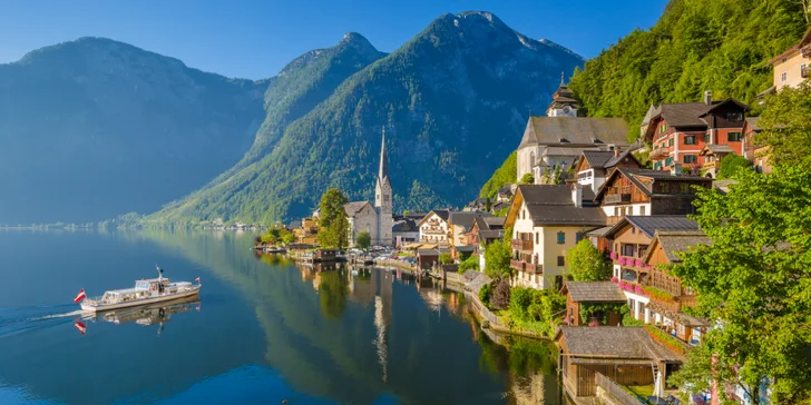 Hallstatt a Salzburg s plavbou po Wolfgangsee počas 2 dní