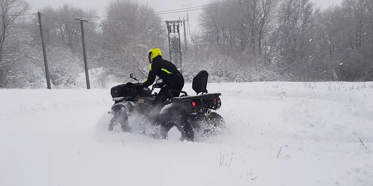 Adrenalín v teréne na štyroch kolesách!