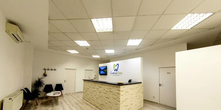 Komplexné vstupné zubné vyšetrenie a kompletná dentálna hygiena