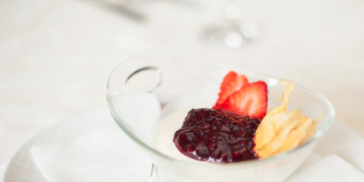 Degustačné trojchodové menu s prípitkom