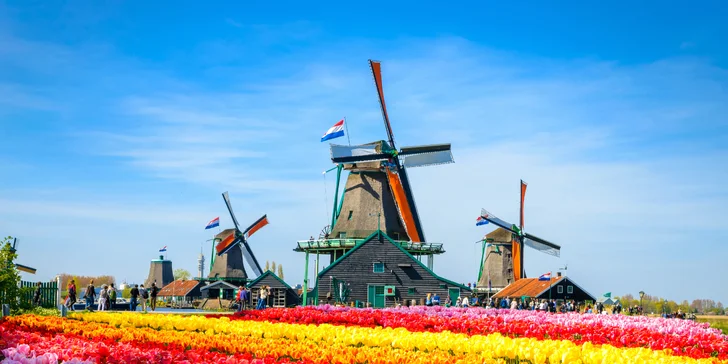 Zájazd do Amsterdamu, Zaanse Schans a Delftu