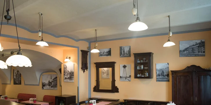 Hovädzí burger s nápojom