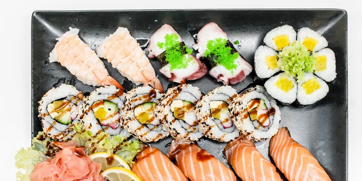 Sushi menu pre 1 alebo 2 osoby v Sushi Bare v Auparku