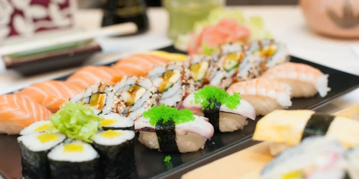 Sushi menu pre 1 alebo 2 osoby v Sushi Bare v Auparku