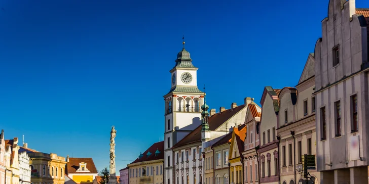 Slávnosti päťlistej ruže, návšteva zámku Hluboká a mesta Třeboň