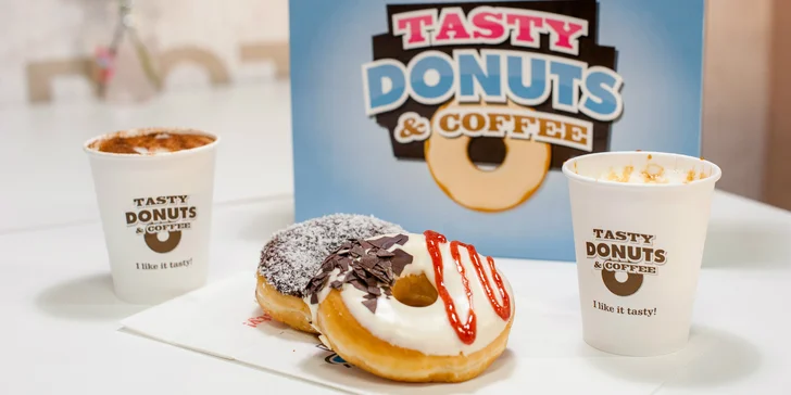 Skvelé donuty a káva v Tasty Donuts v obchodnom centre Central