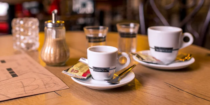 Mojito, káva Montecelio alebo otvorený 20 € voucher na konzumáciu