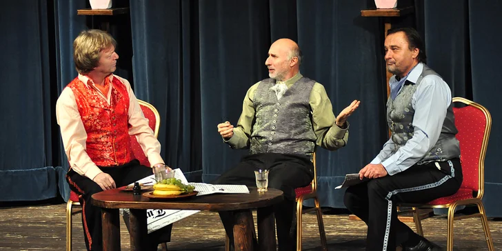 Voucher pre 2 osoby na predstavenie podľa vášho výberu do Teatro Wüstenrot v Istropolise