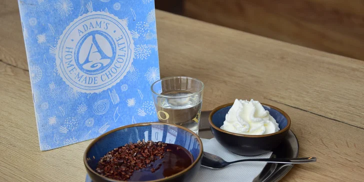 Degustačné čokoládové menu alebo horúca čokoláda