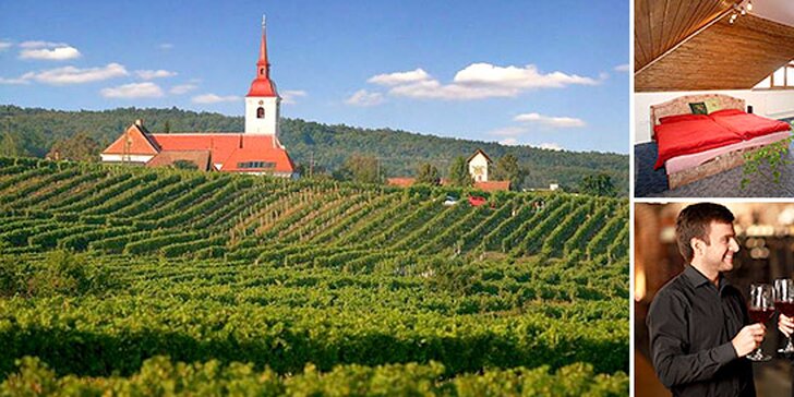 3 dni vo vinárskom raji Znojmo na Morave