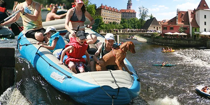3 dňový rozprávkový XXL splav rieky Vltava