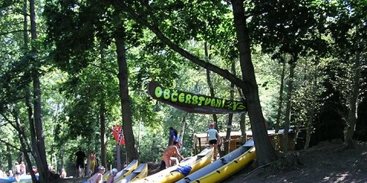 3-dňový rozprávkový XXL splav rieky Vltava v lete