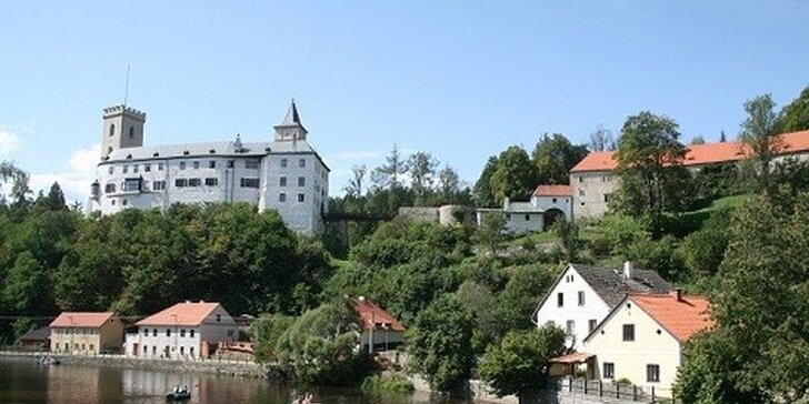 3-dňový rozprávkový XXL splav rieky Vltava v lete