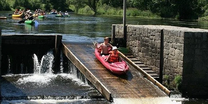 3-dňový rozprávkový XXL splav rieky Vltava v lete
