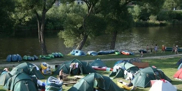 3-dňový rozprávkový XXL splav rieky Vltava v lete