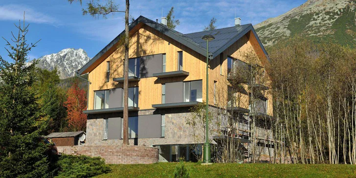 Novopostavená Vila Olívia s modernými apartmánmi vo Vysokých Tatrách