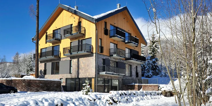 Novopostavená Vila Olívia s modernými apartmánmi vo Vysokých Tatrách