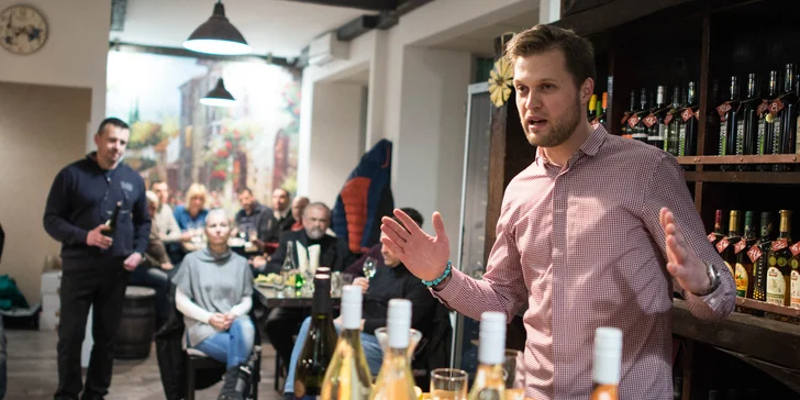 Ochutnávka vín vo vinotéke Weineck