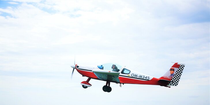 Zážitkový let lietadlom Viper SD4 s možnosťou pilotovania na skúšku