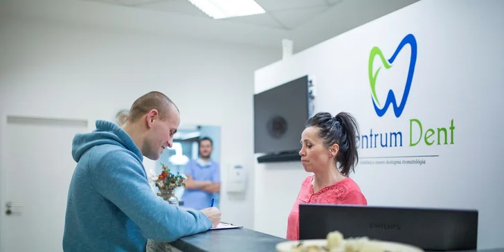 Komplexné vstupné zubné vyšetrenie a kompletná dentálna hygiena