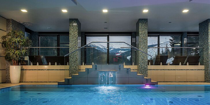 Relax vo Wellness Hoteli Repiská*** v Jasnej v Nízkych Tatrách v tichom horskom prostredí s výhľadom na hrebene Nízkych Tatier